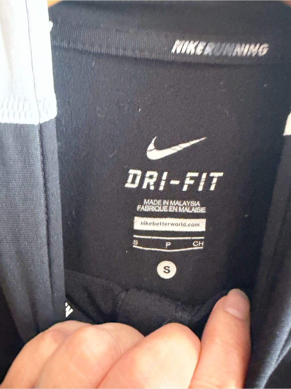 Nike Dri-FIT Quarter Zip Pullover Women’s Medium Black Long Sleeve Top - Picture 5 of 6